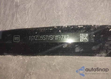 2025 Chevrolet Malibu Fwd 1Lt from USA, damaged, VIN 1G1ZD5ST1SF119782